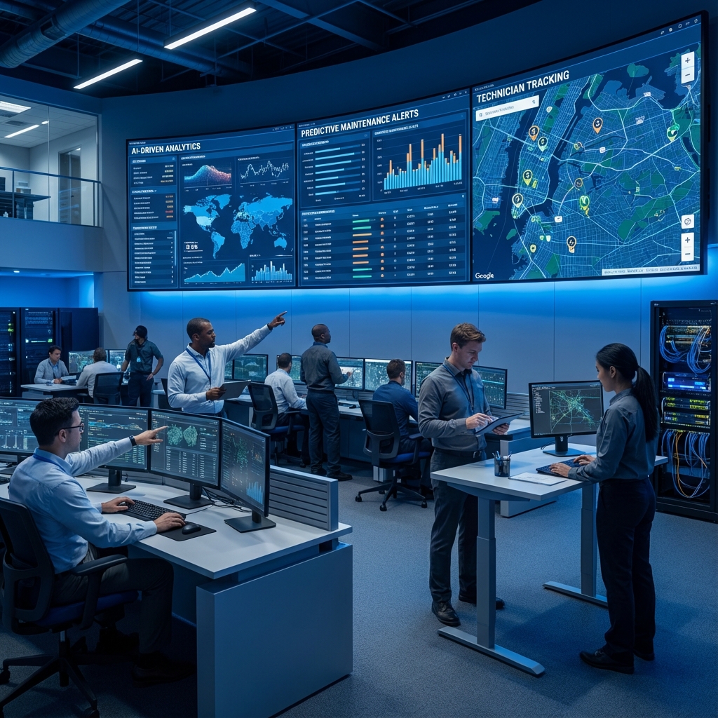 Cover for How AI is Transforming Field Operations Management